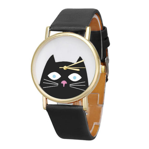 Fashion Cute Cat Women's watch