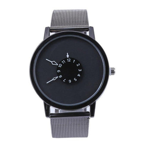 New Fashion Mesh Stainless Steel Quartz Wrist Watches