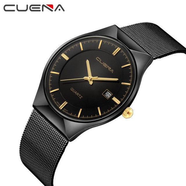 CUENA Stainless Steel Wrist Watch For Men