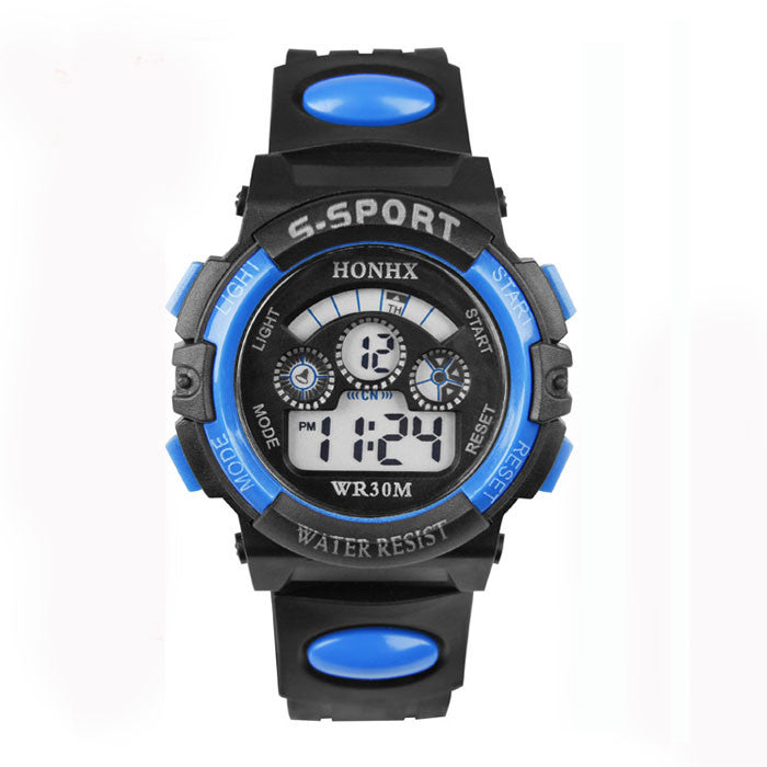 Quartz Waterproof  Alarm Date Sports Wrist Watch