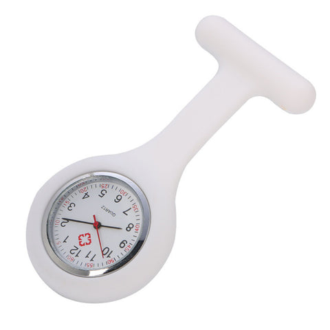 Silicone Nurse Watch With Free Battery