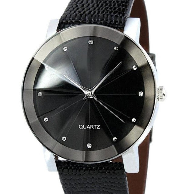 New Fashion  Luxury Men Rhinestone Watches