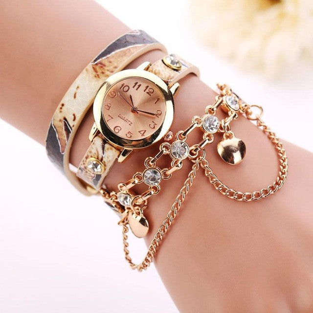 Luxury Woman Bracelet  Quartz Wristwatch