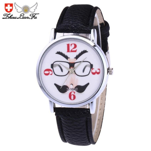 Quartz Round Dial Analog Wrist  Watch